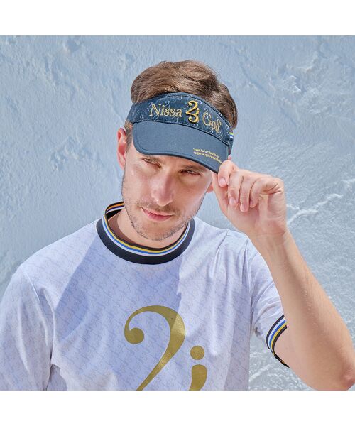 NS23 par Nissa Golf / エヌエス23・パー・ニッサゴルフ スポーツグッズ | モノグラムバイザー | 詳細3