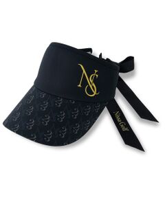 NS23 par Nissa Golf / エヌエス23・パー・ニッサゴルフ スポーツグッズ | モノグラムバックリボンバイザー