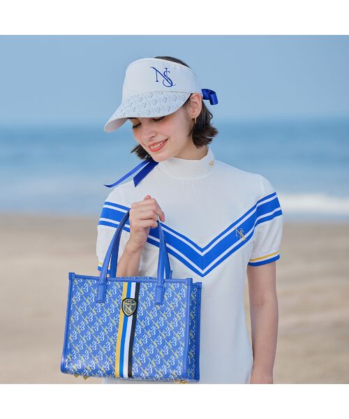 NS23 par Nissa Golf / エヌエス23・パー・ニッサゴルフ スポーツグッズ | モノグラムバックリボンバイザー | 詳細1