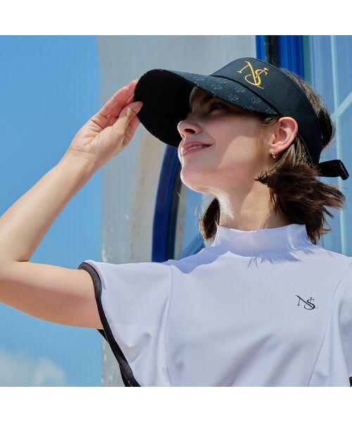 NS23 par Nissa Golf / エヌエス23・パー・ニッサゴルフ スポーツグッズ | モノグラムバックリボンバイザー | 詳細4