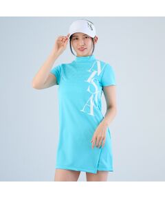 NS23 par Nissa Golf / エヌエス23・パー・ニッサゴルフ ミニ丈・ひざ丈ワンピース | 【林菜乃子プロ着用】【レディース】カットジャカードワンピース