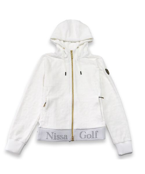 NS23 par Nissa Golf / エヌエス23・パー・ニッサゴルフ パーカー | 【レディース】パイルジャカードパーカー | 詳細1