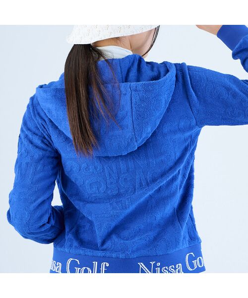 NS23 par Nissa Golf / エヌエス23・パー・ニッサゴルフ パーカー | 【レディース】パイルジャカードパーカー | 詳細13