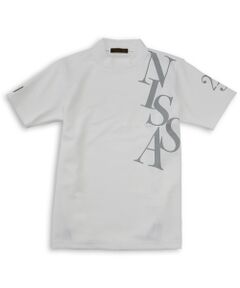 NS23 par Nissa Golf / エヌエス23・パー・ニッサゴルフ カットソー | 【メンズ】パネルジャガードモックネック