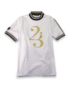 【メンズ】モノグラム半袖モックネック