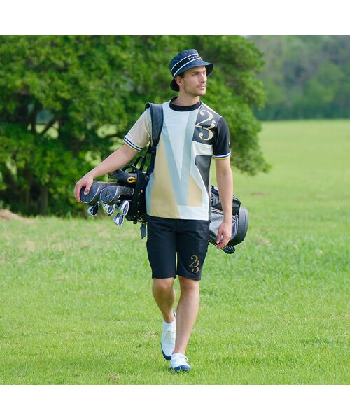 NS23 par Nissa Golf / エヌエス23・パー・ニッサゴルフ その他トップス | 【メンズ】ハニカムジャージーモックネック | 詳細3