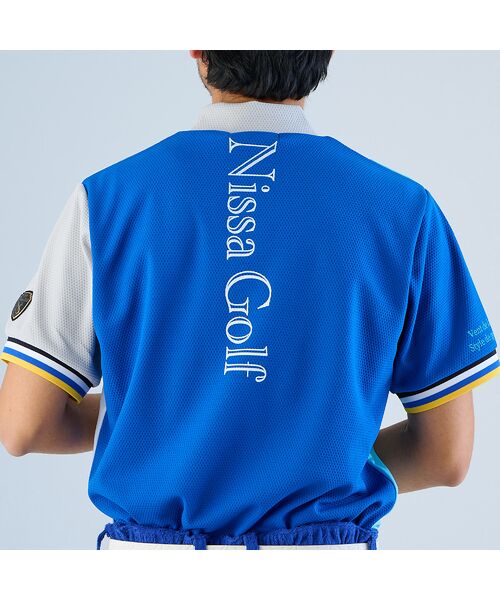 NS23 par Nissa Golf / エヌエス23・パー・ニッサゴルフ その他トップス | 【メンズ】ハニカムジャージーモックネック | 詳細12