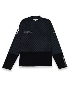 【メンズ】モノグラム長袖モックネック