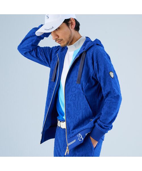 NS23 par Nissa Golf / エヌエス23・パー・ニッサゴルフ パーカー | 【メンズ】パイルジャカードパーカー | 詳細12