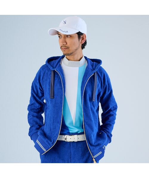 NS23 par Nissa Golf / エヌエス23・パー・ニッサゴルフ パーカー | 【メンズ】パイルジャカードパーカー | 詳細13