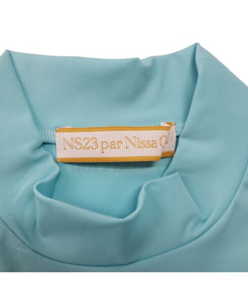 NS23 par Nissa Golf / エヌエス23・パー・ニッサゴルフ カットソー | 【レディース】ラッフルスリーブモックネック | 詳細13