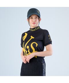 NS23 par Nissa Golf / エヌエス23・パー・ニッサゴルフ 【レディース】メッシュニットモックネック NS23 par Nissa Golf / エヌエス23・パー・ニッサゴルフ