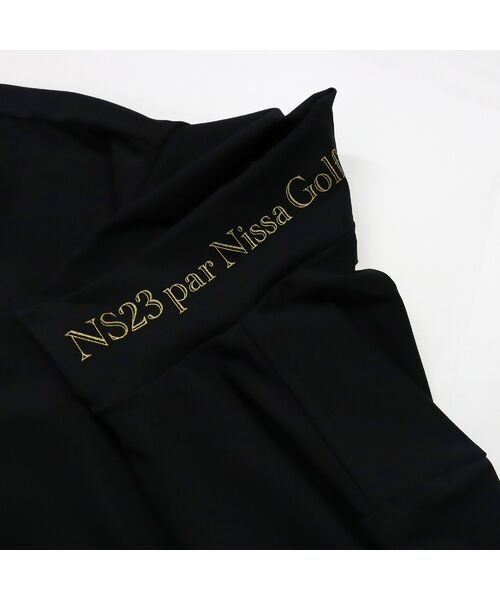 NS23 par Nissa Golf / エヌエス23・パー・ニッサゴルフ カットソー | 【林菜乃子プロ着用】【レディース】トゥルーボーテストレッチ長袖モックネック | 詳細4
