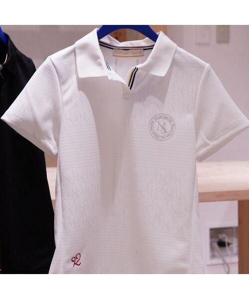 NS23 par Nissa Golf / エヌエス23・パー・ニッサゴルフ ポロシャツ | 【メンズ】くるみっきーコラボポロ（表面ワッフル調） | 詳細3