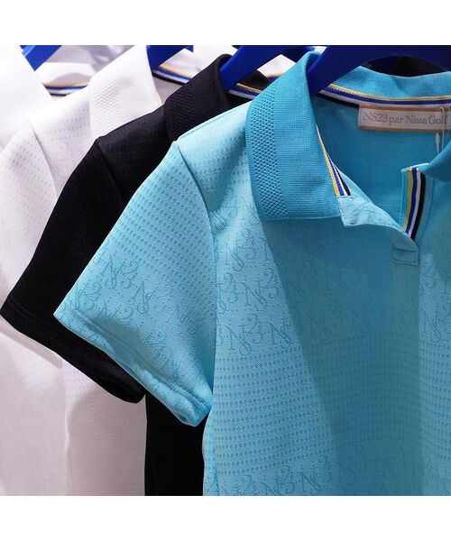 NS23 par Nissa Golf / エヌエス23・パー・ニッサゴルフ ポロシャツ | 【レディース】くるみっきーコラボポロ（ジャガード組織） | 詳細5