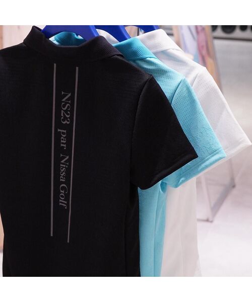 NS23 par Nissa Golf / エヌエス23・パー・ニッサゴルフ ポロシャツ | 【レディース】くるみっきーコラボポロ（ジャガード組織） | 詳細7