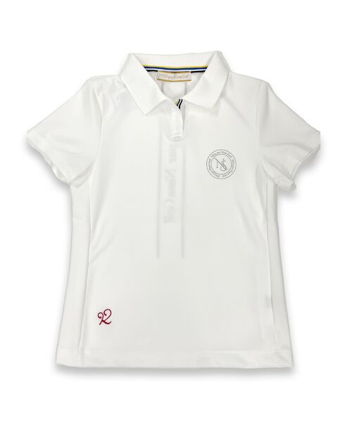 NS23 par Nissa Golf / エヌエス23・パー・ニッサゴルフ ポロシャツ | 【レディース】くるみっきーコラボポロ（表面ワッフル調） | 詳細1