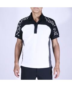 NS23 par Nissa Golf / エヌエス23・パー・ニッサゴルフ ポロシャツ | 【メンズ】配色半袖ポロシャツ