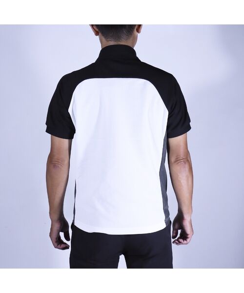 NS23 par Nissa Golf / エヌエス23・パー・ニッサゴルフ ポロシャツ | 【メンズ】配色半袖ポロシャツ | 詳細10