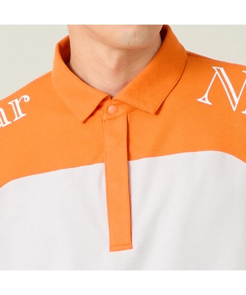 NS23 par Nissa Golf / エヌエス23・パー・ニッサゴルフ ポロシャツ | 【メンズ】配色半袖ポロシャツ | 詳細3