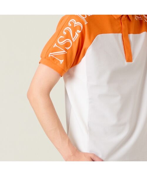 NS23 par Nissa Golf / エヌエス23・パー・ニッサゴルフ ポロシャツ | 【メンズ】配色半袖ポロシャツ | 詳細5