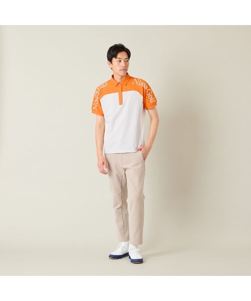 NS23 par Nissa Golf / エヌエス23・パー・ニッサゴルフ ポロシャツ | 【メンズ】配色半袖ポロシャツ | 詳細6