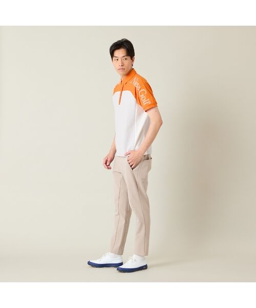 NS23 par Nissa Golf / エヌエス23・パー・ニッサゴルフ ポロシャツ | 【メンズ】配色半袖ポロシャツ | 詳細7