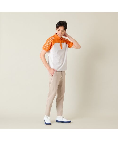 NS23 par Nissa Golf / エヌエス23・パー・ニッサゴルフ ポロシャツ | 【メンズ】配色半袖ポロシャツ | 詳細8