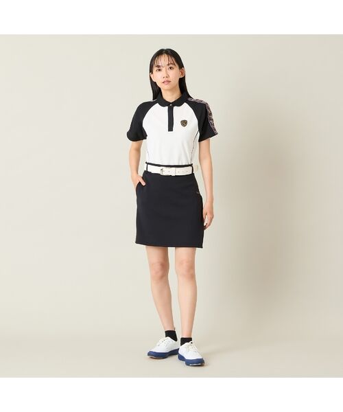 NS23 par Nissa Golf / エヌエス23・パー・ニッサゴルフ ポロシャツ | 【レディース】配色半袖ポロシャツ | 詳細4