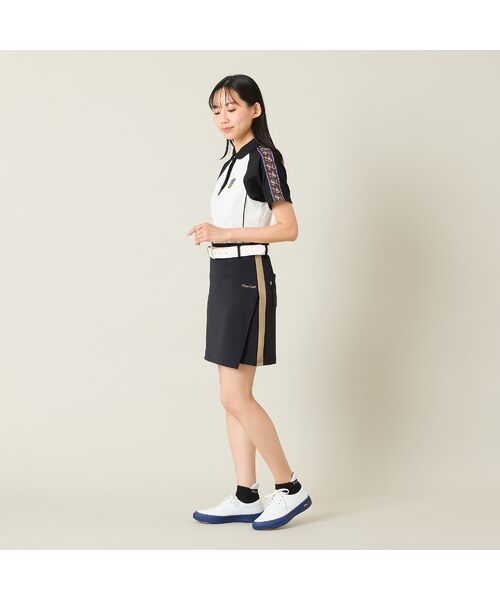 NS23 par Nissa Golf / エヌエス23・パー・ニッサゴルフ ポロシャツ | 【レディース】配色半袖ポロシャツ | 詳細5