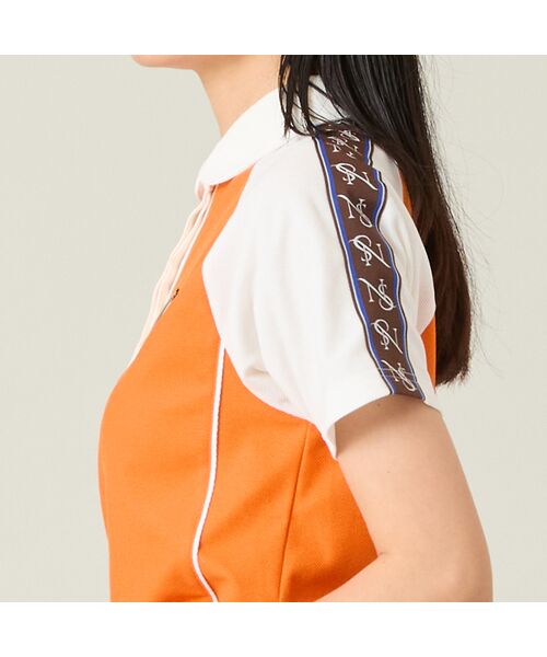 NS23 par Nissa Golf / エヌエス23・パー・ニッサゴルフ ポロシャツ | 【レディース】配色半袖ポロシャツ | 詳細7