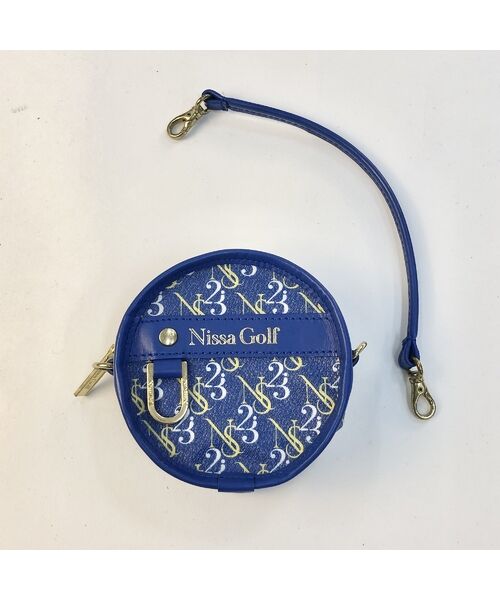 NS23 par Nissa Golf / エヌエス23・パー・ニッサゴルフ スポーツグッズ | モノグラムＰＶＣ丸ポーチ | 詳細1
