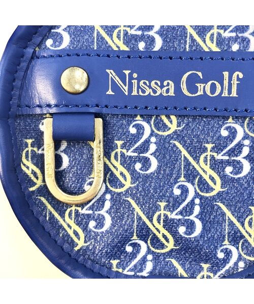 NS23 par Nissa Golf / エヌエス23・パー・ニッサゴルフ スポーツグッズ | モノグラムＰＶＣ丸ポーチ | 詳細2