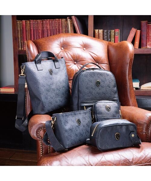 NS23 par Nissa Golf / エヌエス23・パー・ニッサゴルフ スポーツグッズ | 【本革使用】エンボス加工リュックサック | 詳細14