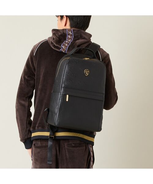 NS23 par Nissa Golf / エヌエス23・パー・ニッサゴルフ スポーツグッズ | 【本革使用】エンボス加工リュックサック | 詳細6