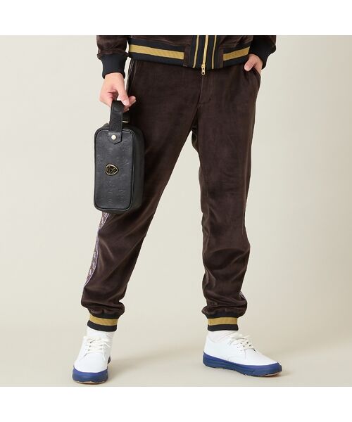 NS23 par Nissa Golf / エヌエス23・パー・ニッサゴルフ スポーツグッズ | 【本革使用】エンボス加工クラッチバッグ | 詳細1