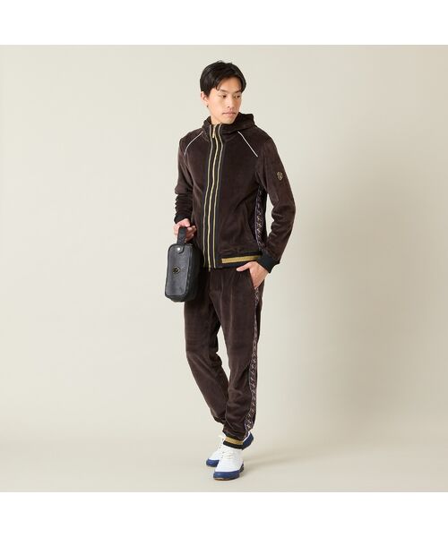 NS23 par Nissa Golf / エヌエス23・パー・ニッサゴルフ スポーツグッズ | 【本革使用】エンボス加工クラッチバッグ | 詳細10