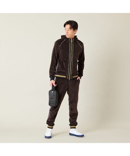 NS23 par Nissa Golf / エヌエス23・パー・ニッサゴルフ スポーツグッズ | 【本革使用】エンボス加工クラッチバッグ | 詳細11