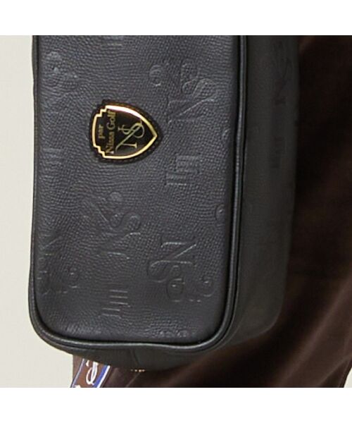 NS23 par Nissa Golf / エヌエス23・パー・ニッサゴルフ スポーツグッズ | 【本革使用】エンボス加工クラッチバッグ | 詳細6