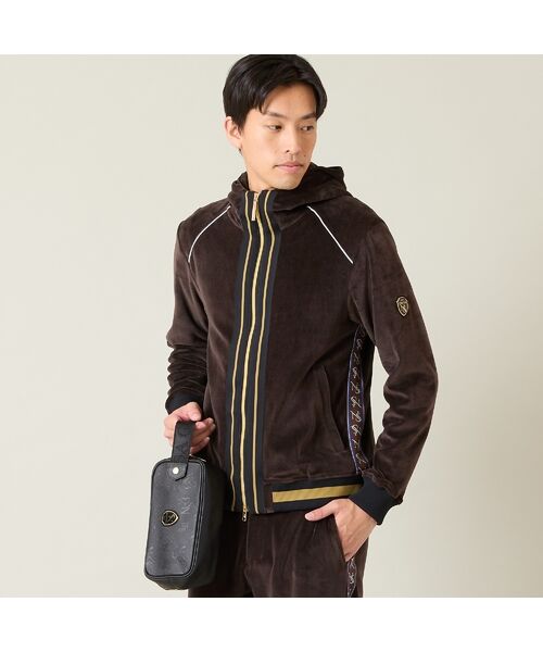 NS23 par Nissa Golf / エヌエス23・パー・ニッサゴルフ スポーツグッズ | 【本革使用】エンボス加工クラッチバッグ | 詳細7