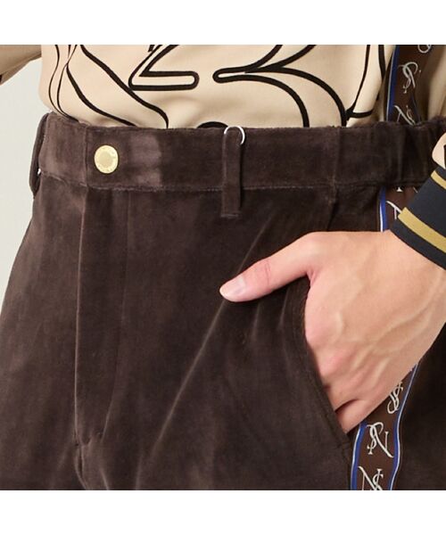 NS23 par Nissa Golf / エヌエス23・パー・ニッサゴルフ その他パンツ | 【メンズ】ヘビーベロアパンツ | 詳細9