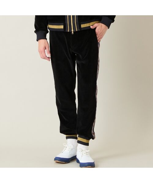 NS23 par Nissa Golf / エヌエス23・パー・ニッサゴルフ その他パンツ | 【メンズ】ヘビーベロアパンツ(ブラック)