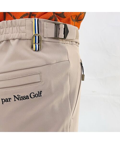 NS23 par Nissa Golf / エヌエス23・パー・ニッサゴルフ その他パンツ | 【レディース】ウエストタブパンツ | 詳細6