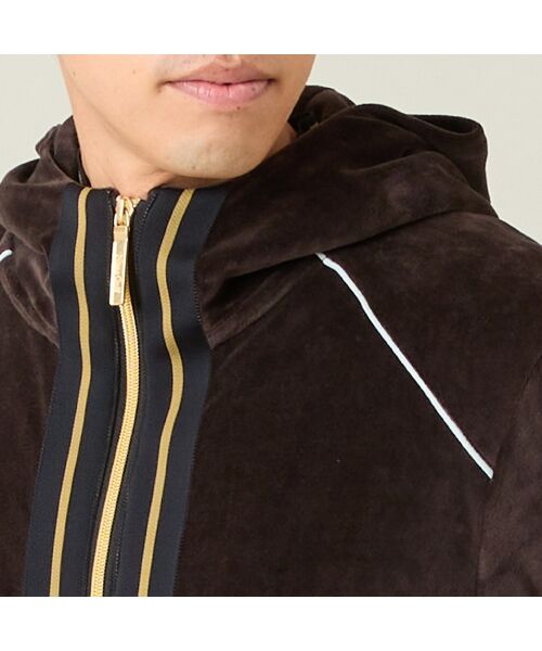 NS23 par Nissa Golf / エヌエス23・パー・ニッサゴルフ ブルゾン | 【メンズ】ヘビーベロアブルゾン | 詳細1
