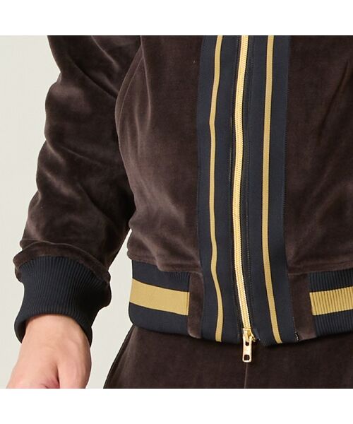 NS23 par Nissa Golf / エヌエス23・パー・ニッサゴルフ ブルゾン | 【メンズ】ヘビーベロアブルゾン | 詳細2