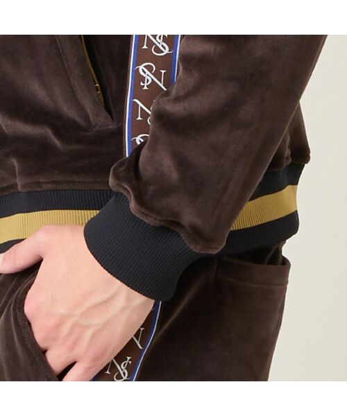 NS23 par Nissa Golf / エヌエス23・パー・ニッサゴルフ ブルゾン | 【メンズ】ヘビーベロアブルゾン | 詳細4