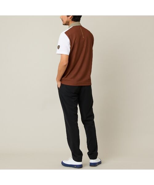 NS23 par Nissa Golf / エヌエス23・パー・ニッサゴルフ ポロシャツ | 【Men's】カラーブロック半袖シャツ | 詳細9