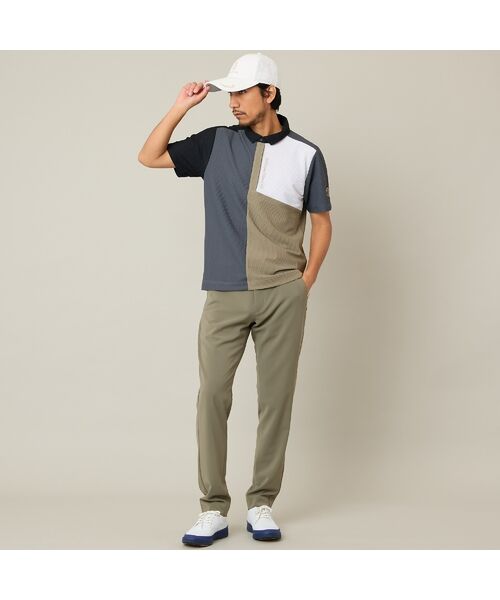 NS23 par Nissa Golf / エヌエス23・パー・ニッサゴルフ ポロシャツ | 【Men's】カラーブロック半袖シャツ | 詳細15