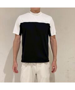 NS23 par Nissa Golf / エヌエス23・パー・ニッサゴルフ カットソー | 【メンズ】切り替え半袖モックネック