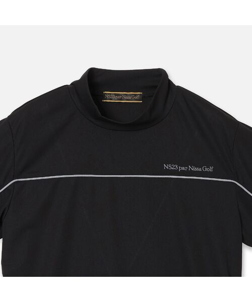 NS23 par Nissa Golf / エヌエス23・パー・ニッサゴルフ カットソー | 【Men's】切り替え半袖モックネック | 詳細7